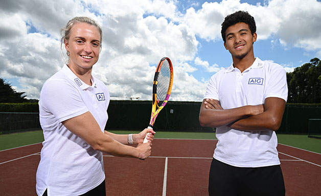 Tennis Ireland Team AIG Sponsorship