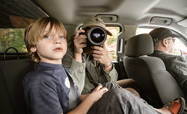 driving with children 