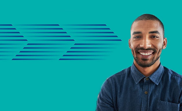 social proof smiling man