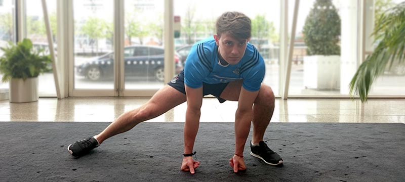 crouching tiger pose