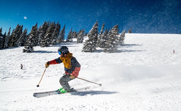 Travel skiing snow skier