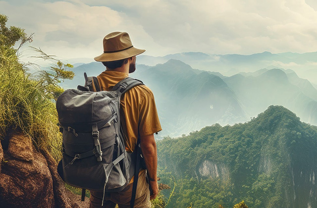 backpacker travel