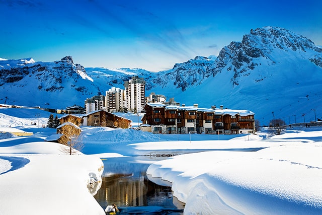 ski resorts in Europe