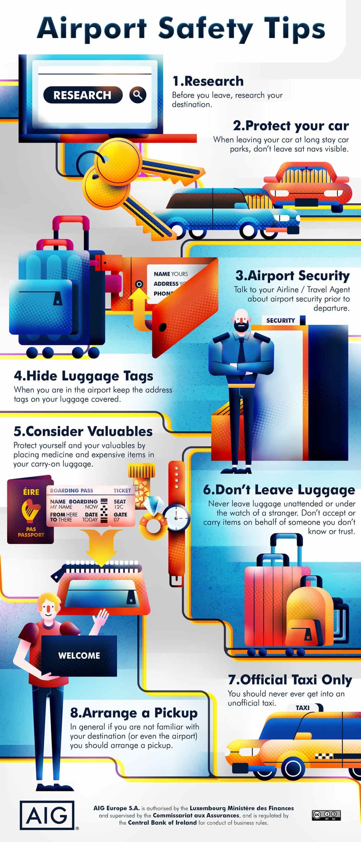 airport travel safety tips